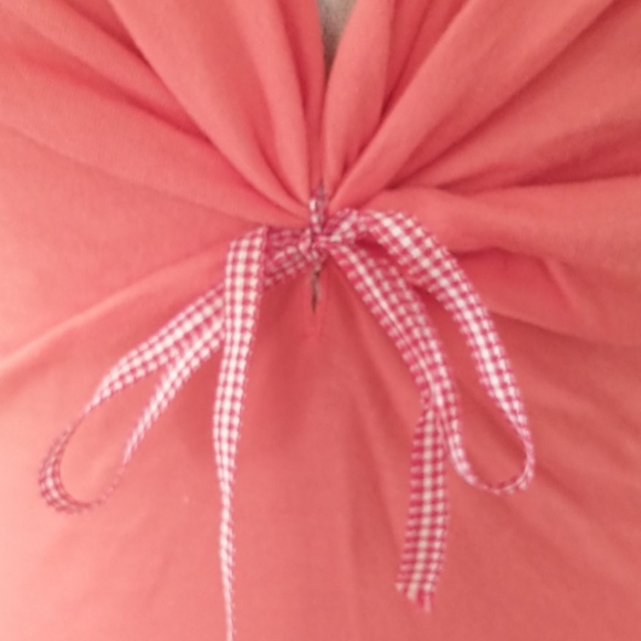 Rebecca Beeson Deep V Tank Top Orange Extra Small - Picture 2 of 7